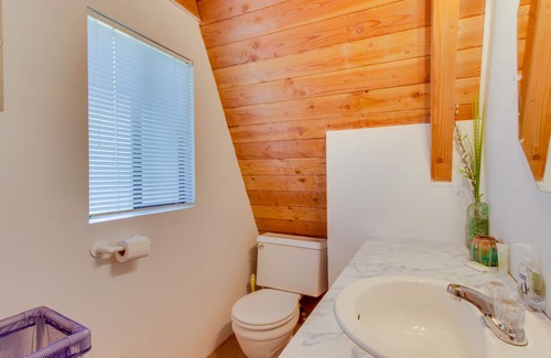 Rockaway Beach Cabin | Cozy A-Frame Cabin with Large Deck, 5-Minute Walk to Beach - Dogs Welcome