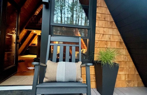 Eaton House | Cozy A-Frame next to King Pine Ski Area - 31 day rental or longer