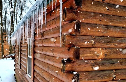 McArthur Cabin | Cozy Amish Log Cabin, Near Caves, Grill, Fire Pit, DirecTV, High-Speed WiFi!