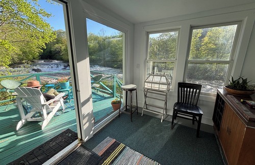 Brainard Apartment | Cozy and quiet place nestled on the Tayer Falls in East Nassau, NY.