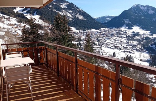 Chatel Apartment | Cozy apartment with balcony, 2 bedrooms, parking and wifi in Châtel