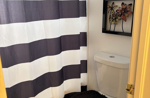 Riverview House | Cozy bedroom on first floor. No kitchen access .
