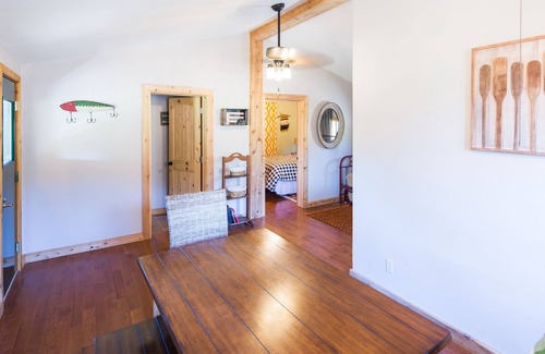 Huson Cabin | Cozy Bunk House situated next to main house for additional guests