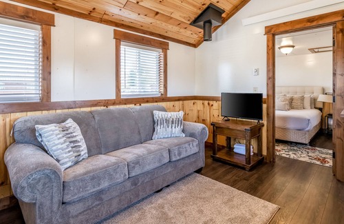 Victor Cabin | Cozy Cabin in Heart of Town W/ Free WiFi, Kitchenette, Great Views & More