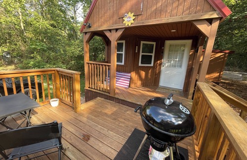 Garfield Cabin | Cozy cabin in the woods in scenic Garfield with WiFi, AC