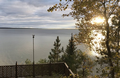 Onaway Cabin | Cozy Cabin on Black Lake with a great view, 5 minutes to Black Mountain rec area