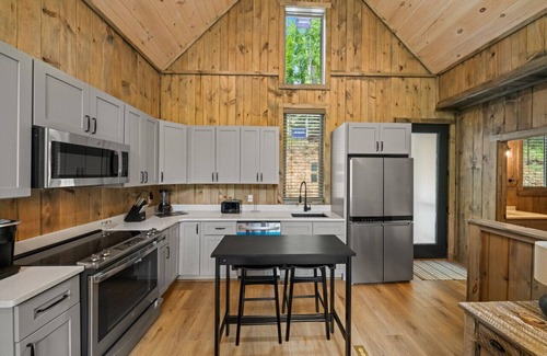 Sevierville Cabin | Cozy Cabin Retreat with Games and Stunning Views