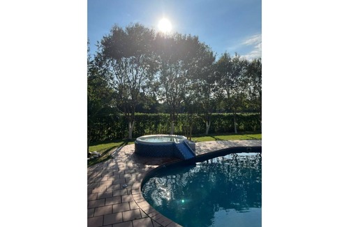 Aguazul House | Cozy cabin with pool