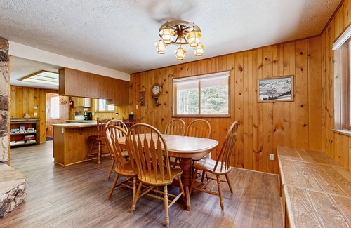 McCall House | Cozy cabin with wood stove, scenic balcony & washer/dryer - near Lake Payette