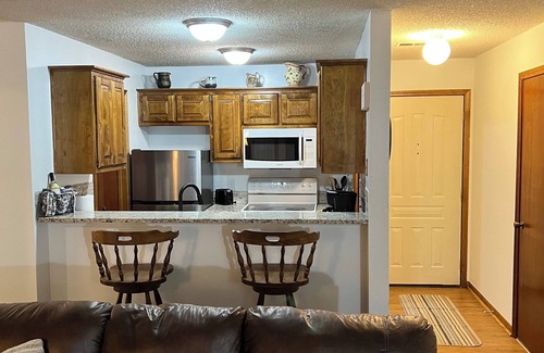 Shawnee Condo | Cozy condo close to everything in Kansas City! You’ll love KC in the fall!