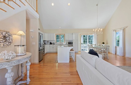 Chatham House | Cozy Family Home in Chatham - Firepit, Game Room, Large Deck, Yard + More