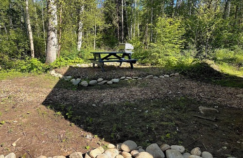 Vavenby Cabin | Cozy Farm Stay Forest Cabin