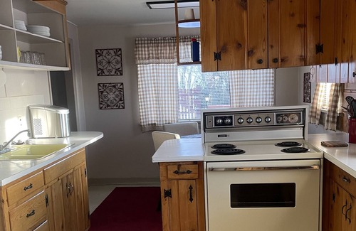 Lewistown House | Cozy home in town, close to stores, restaurants, and walking trail.