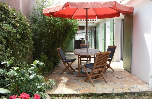 Ars-en-Re House | Cozy House in Ars-en-Ré - Near Port, Shaded Terrace, WiFi, Fireplace, and Modern Kitchen
