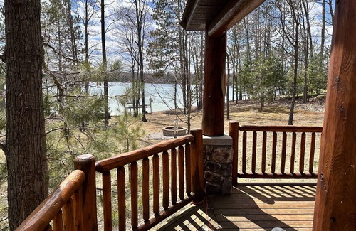 Hillman Cabin | Cozy lake-front home on crystal clear, all sports Long Lake in Hillman, MI.