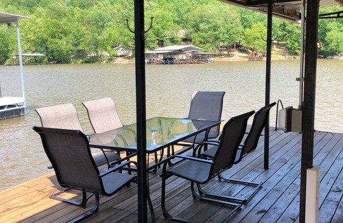 Camdenton House | Cozy lake home right on the Lake with no stairs from house to Lake!
