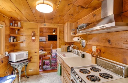 Lincoln Park Cabin | Cozy Little Red Cabin next to Cave Rock Lake Tahoe