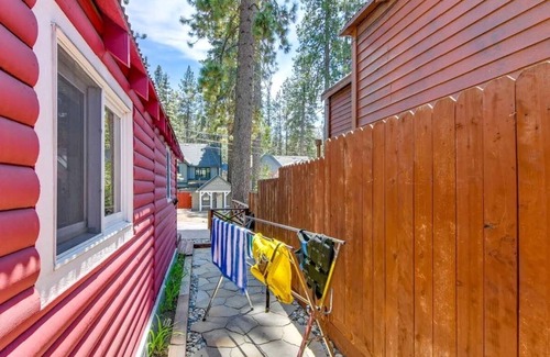 Lincoln Park Cabin | Cozy Little Red Cabin next to Cave Rock Lake Tahoe