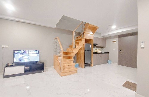 Medan Apartment | Cozy Living 2Br Loft Apartment Grand Jati Junction