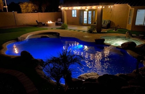Springer Ranch House | Cozy Spacious House, Pool Heater, Spa, Firepit