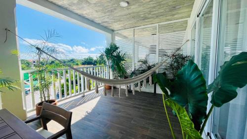 Puerto Aventuras Apartment | Cozy Terrace @ Blue House