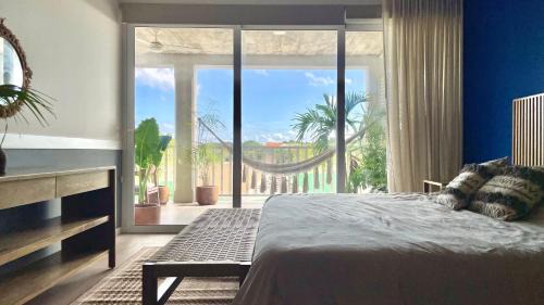 Puerto Aventuras Apartment | Cozy Terrace @ Blue House