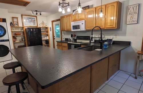 Black Mountain Cabin | Creek-side cottage in secluded mountain setting, centrally located, easy access.