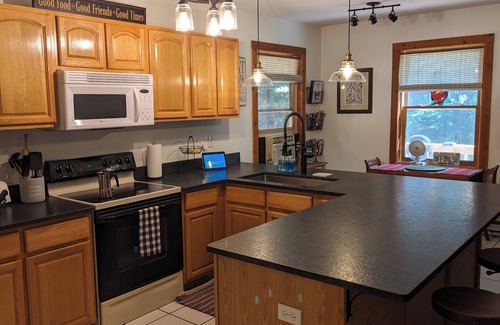 Black Mountain Cabin | Creek-side cottage in secluded mountain setting, centrally located, easy access.