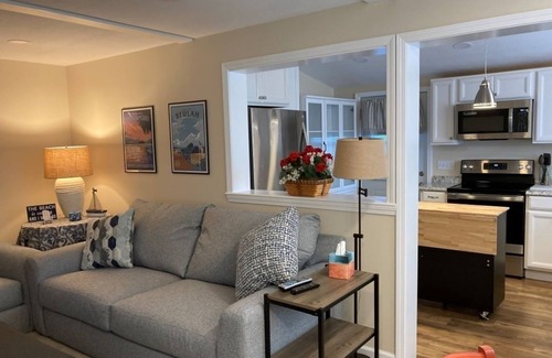 Lake Township Apartment | Crystal View Lakeside steps to Crystal Lake Beach and amazing sunsets