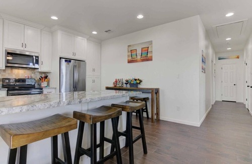 Crystal Beach House | Custom/cozy- beach house, walking distance to beach and everything you need.