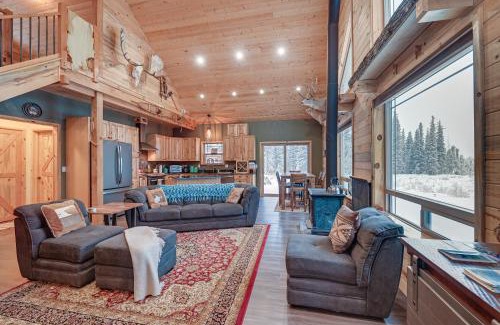 Kasilof House | Custom Kasilof Cabin on 40 Private Acres
