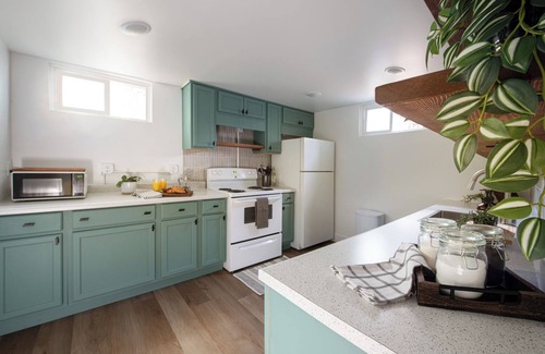 Cedar City Apartment | Cute Basement Apt: SUU, Shakespeare Fest, Nat’l Park, Free Parking & EV Charger