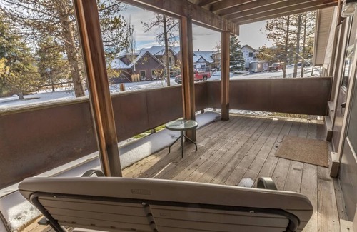 Big Sky Meadow Village House | Cute condo w/fireplace, private decks & community pool/hot tub/sauna - Cozy Curley Bear Condo