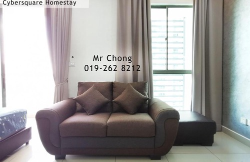 Cyberjaya Apartment | Cybersquare Studio Suites 1 @ Walking distance 10min to McD