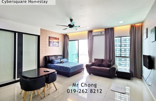 Cyberjaya Apartment | Cybersquare Studio Suites 1 @ Walking distance 10min to McD