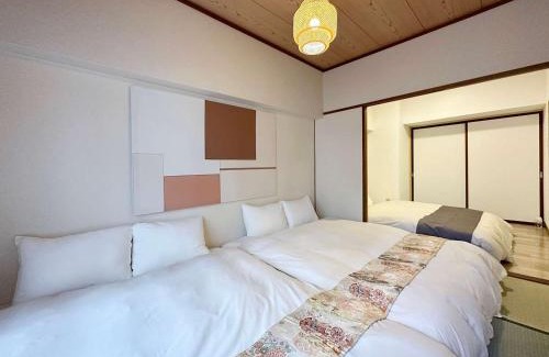 Hiroshima City Centre Apartment | Dai3kuboi by b hotel - 3BR for 9 person, min walk to Peace Park