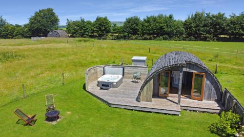 Brayford House | Dartmoor View Log Cabin near North Molton