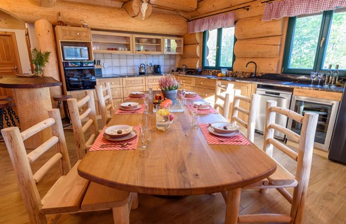 Kaplice Ski Chalet | Das neu Gebaute Blockhaus, Befindet Sich in Wunderschöner Landschaft