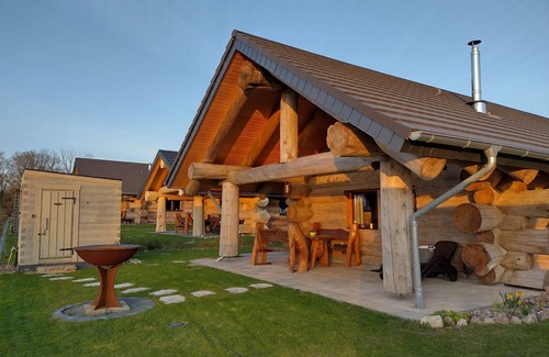 Gross Nemerow Cabin | Log Cabins - Naturstammhaus MV Seenplatte 20 - Feriendorf Tollensesee