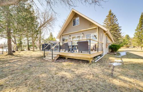 Long Lake House | Deck and Scenic Views Lakefront Cottage in Hale!