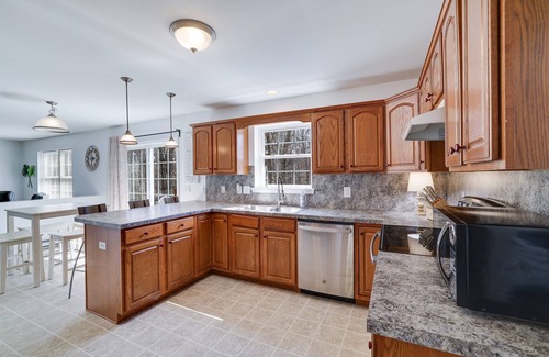 Albrightsville House | Deer Alley |Game Room, Fire Pit, Amenities