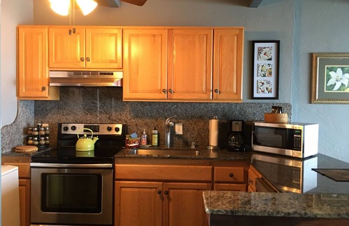 Kailua-Kona Condo | Deluxe Penthouse Oceanfront Studio with Breathtaking Views and Central A/C.