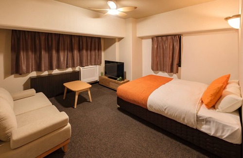 Miyazaki Hotel | Deluxe Room 1 double bed 1 queen bed with kitc/Miyazaki Miyazaki