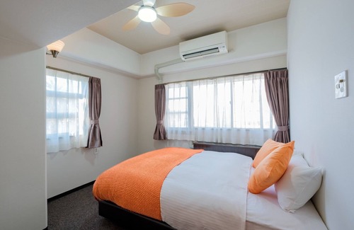 Miyazaki Hotel | Deluxe Room 1 double bed 1 queen bed with kitc/Miyazaki Miyazaki