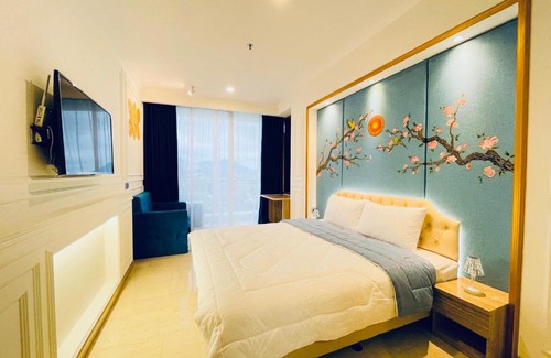Hegarmanah Apartment | Deluxe Room @ ArtDeco Luxury Hotel & Residence By Parker House