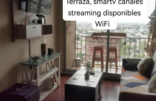 Estacion Central Apartment | Departamento 2 dormitorios 2 baños Santiago centro cercano aeropuerto y clínicas destacadas