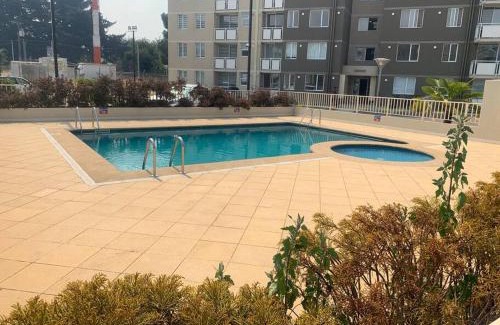 Temuco Apartment | Depto full equipado con estacionamiento y piscina