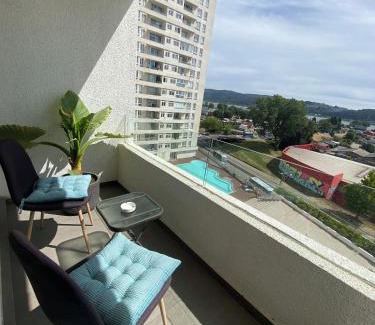 Concepcion Apartment | Depto Parque Víctor lamas