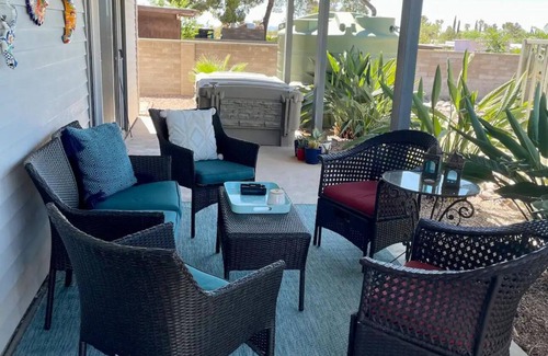 South Harrison House | Desert paradise with pool. Charming 3-bedroom house pet friendly in Tucson!