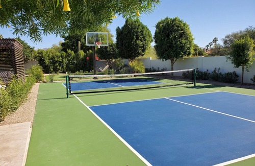Shea Ranchos House | Desert Pickle-ball Paradise in Scottsdale